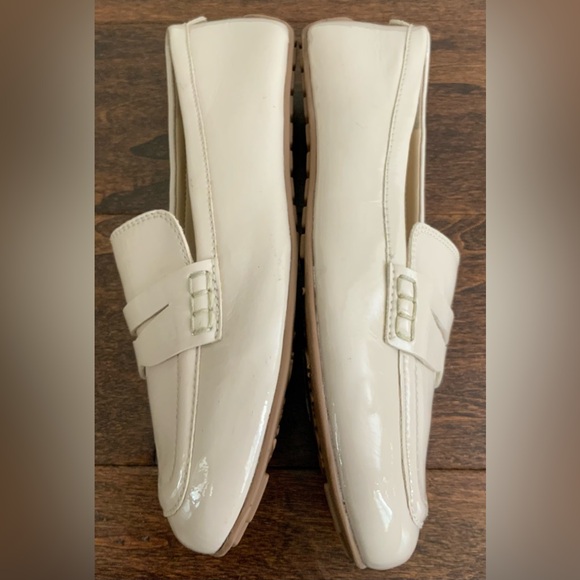 Sam Edelman Tucker Linen Slip On Flat Leather Fashion Dress Loafers Size 7 NWOB - Picture 9 of 12